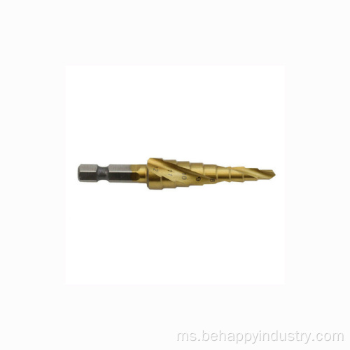 HSS Spiral Flute Step Cone Bit gerudi